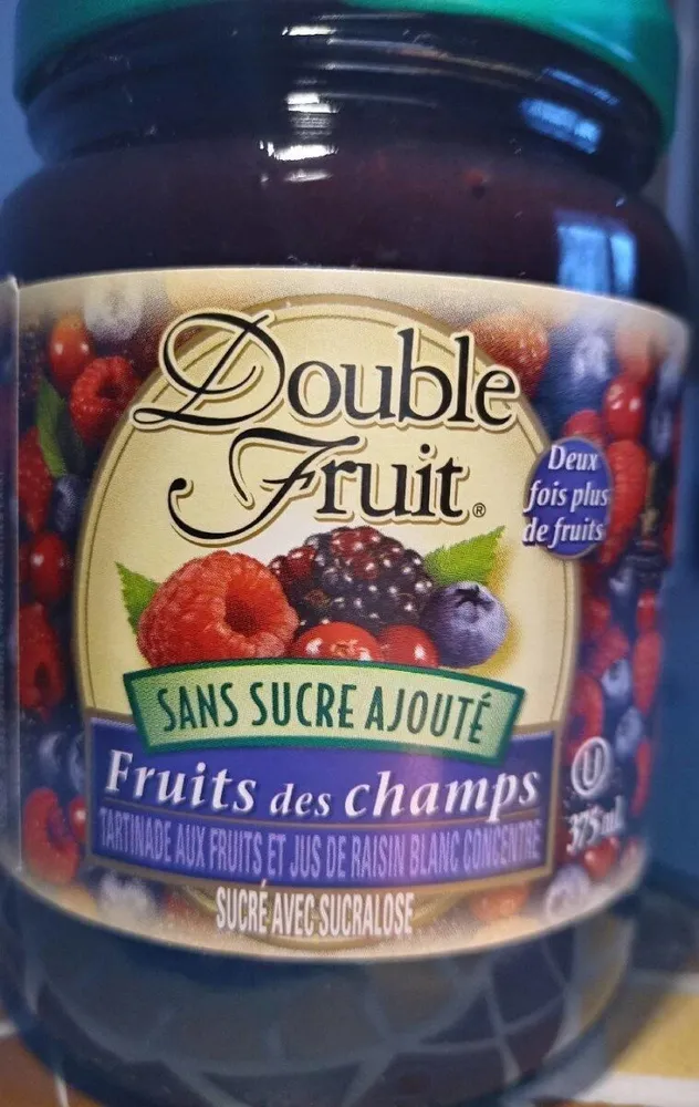 Tartinade aux fruits des champs