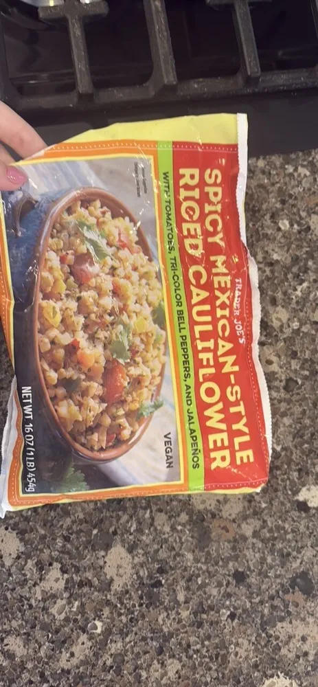 Spicy Mexican-Style Diced Cauliflower