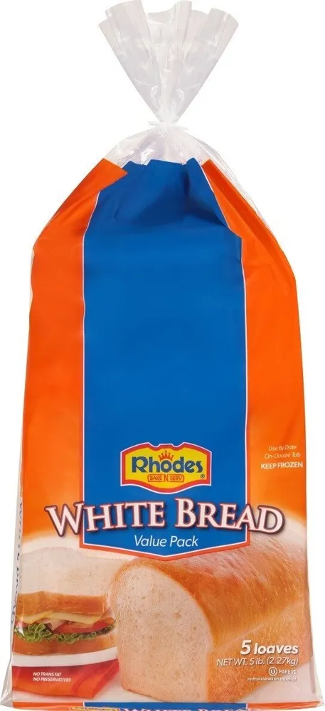 White Bread Frozen Dough