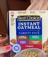 Instant oatmeal