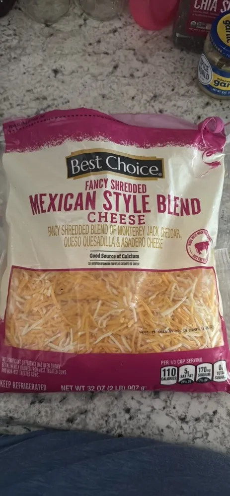 Fancy Shredded Mexican Style Cheese