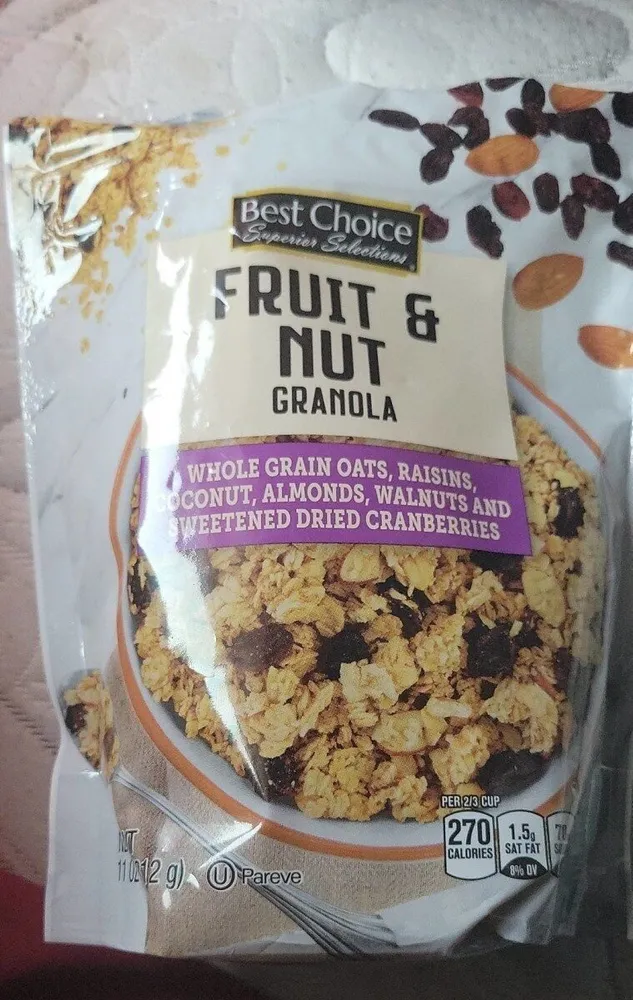 Fruit and Nut Granola