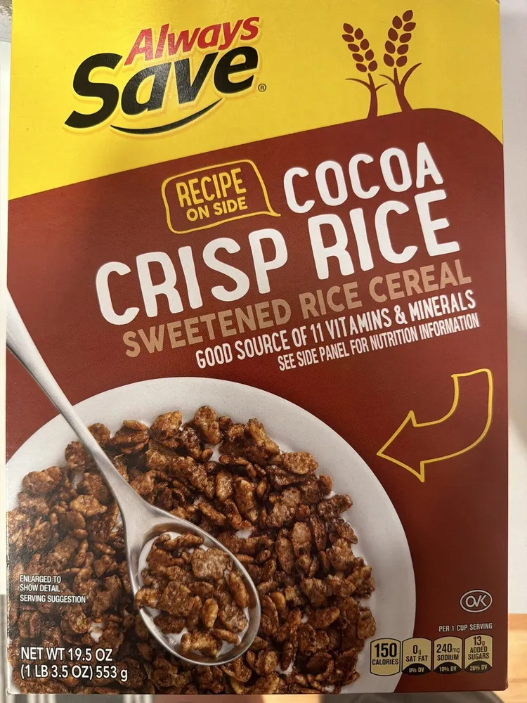 cocoa crisp rice