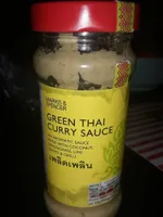 green thaï curry sauce