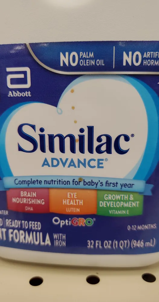 Similac Advance Ready To Feed 1Qt Bottle