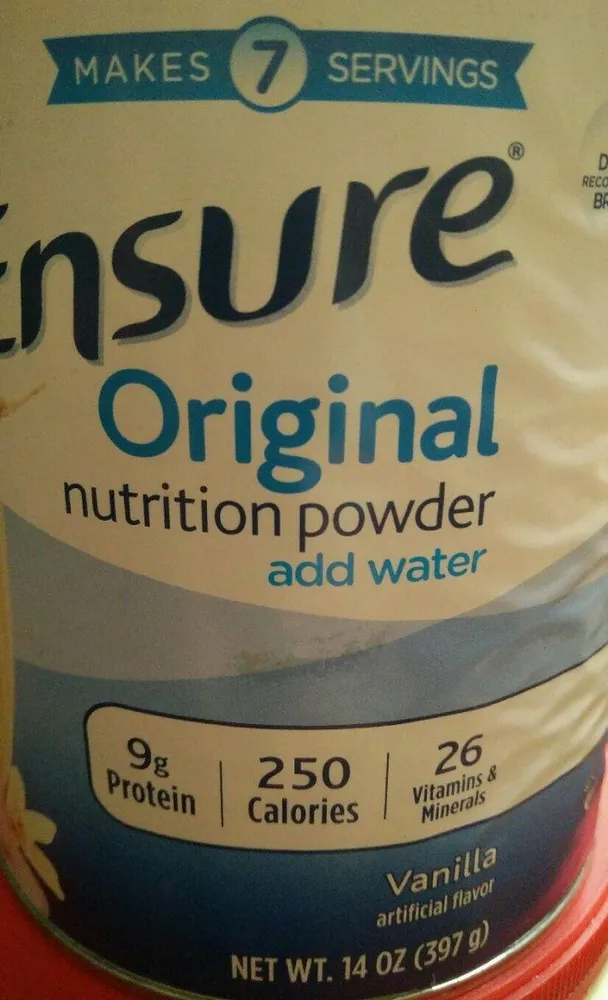 Ensure Original Nutrition Powder Vanilla