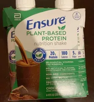 Ensure plant-based protein shake - chocolate
