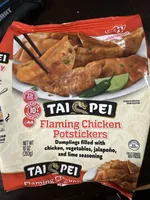 Flaming Chicken Potstickers