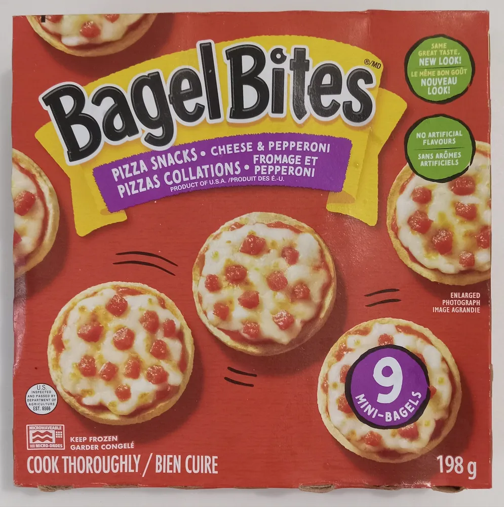 Bagel Bites Pizza Snacks Cheese & Pepperoni