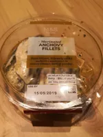 Marinated anchovy fillets