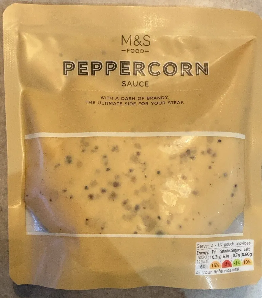 Peppercorn sauce