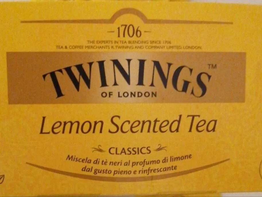 Lemon scented tea