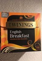 Twinings Original English Breakfast 100 Tea Bags
