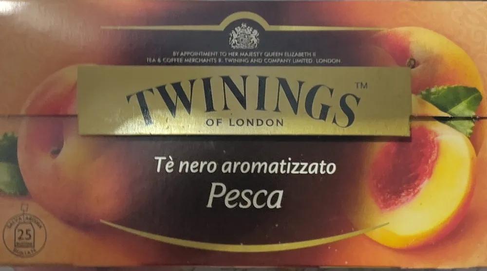 Tè nero aromatizzato pesca