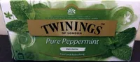 Twinings Infusions Pure Peppermint 25 Teebeutel