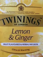 Infusion au citron et au gingembre et aux herbes