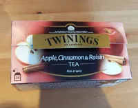 Apple cinnamon raisin tea