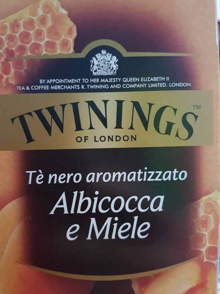 Tè nero aromatizzato albicocca e miele
