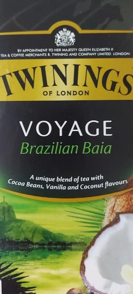 Twinings of london voyage  brazilian baia