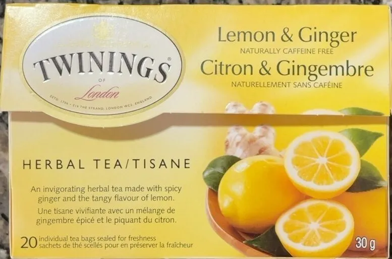 Tisane Citron Gingembre