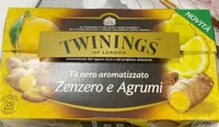 Te’ nero aromatizzato Zenzero e Agrumi