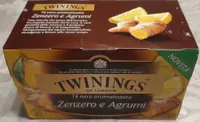 Te nero  aromatizzato zenzero a agrumi
