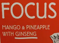 Focus Mango & Pineapple With Ginseng