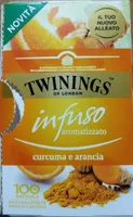 Infuso aromatizzato curcuma e arancia