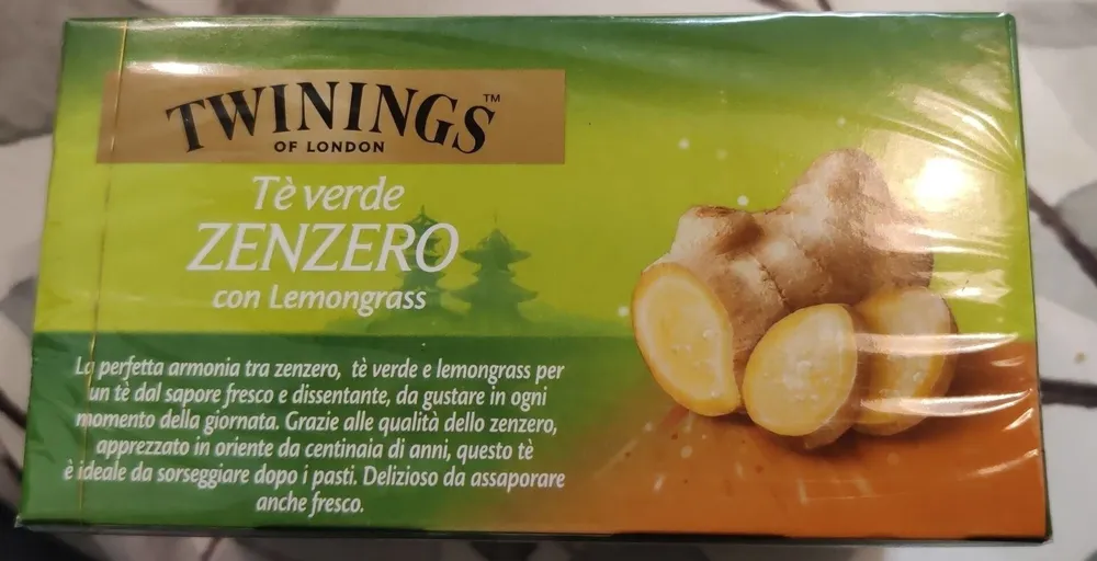 Te verde con zenzero