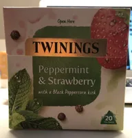 Peppermint and Strawberry Tea