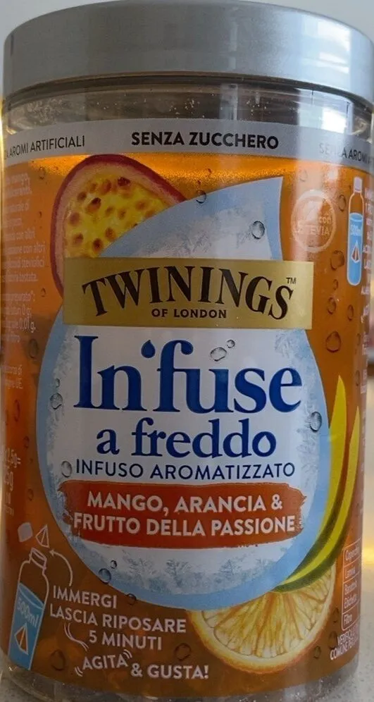 In'fuse a freddo mango arancia & frutto della passione