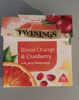 Twinings blood orange and cranberry