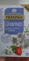 strawberry and camomile with limeflower tea
