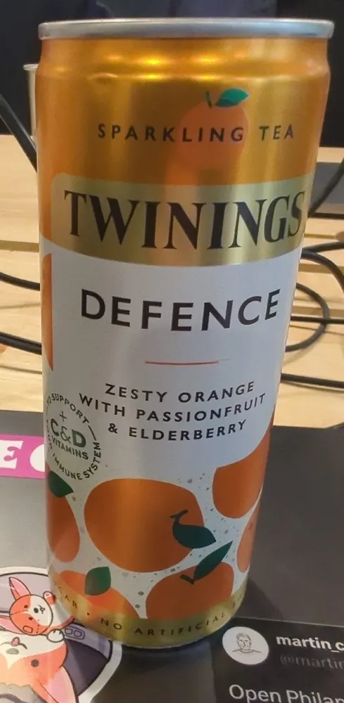 Twinings Sparkling Tea: Defence