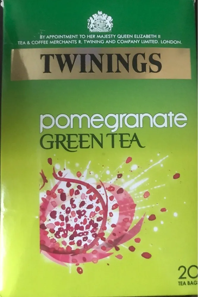 Pomegranate green tea