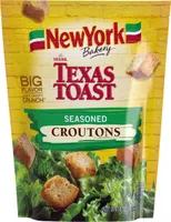 Texas toast croutons seasoned