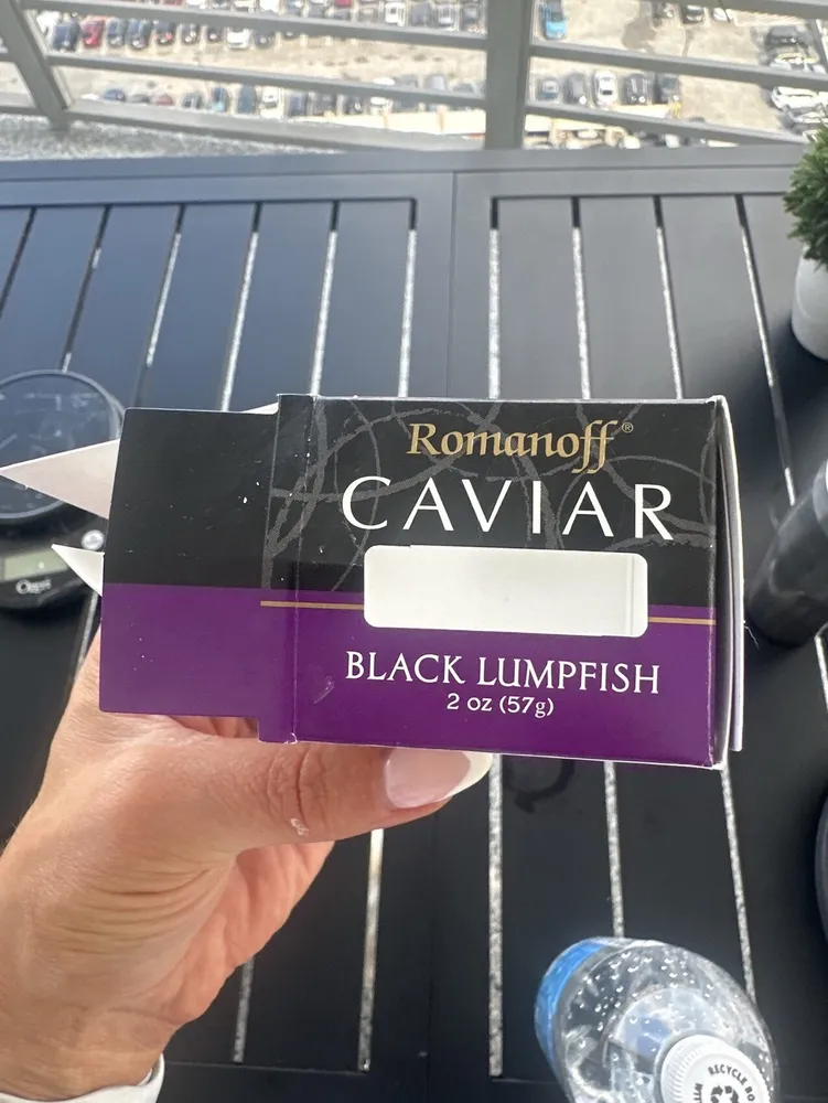Black lumpfish caviar, black lumpfish