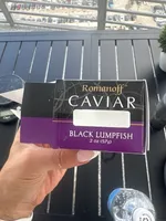 Black lumpfish caviar, black lumpfish