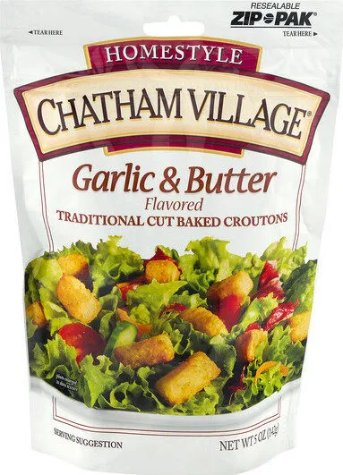 Marzetti baked croutons garlic & butter
