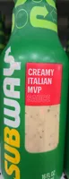 subway cream italian mvp sauce