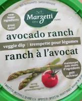 Trempette pour légumes ranch à l'avocat
