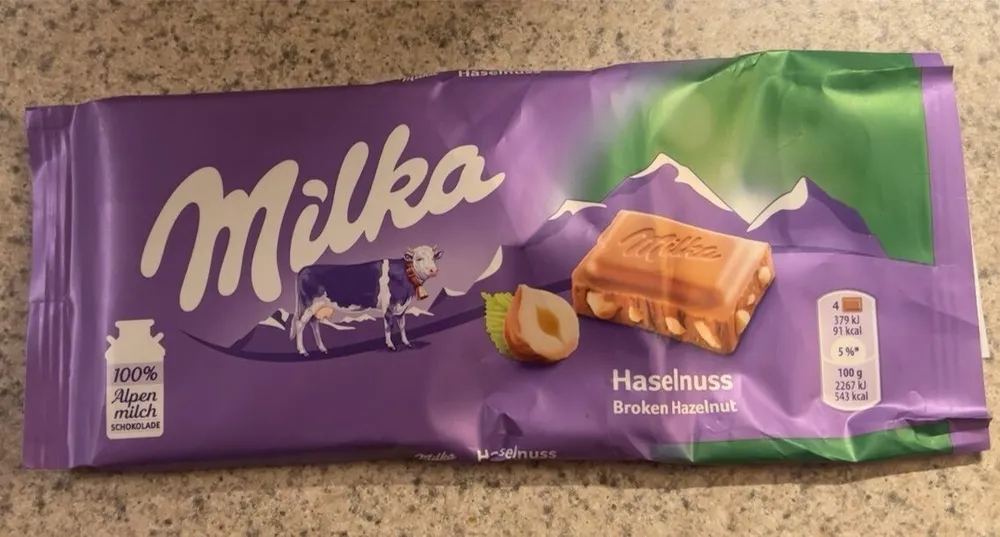 Milka Haselnuss