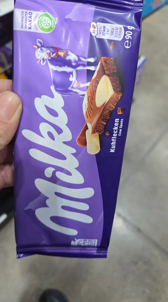 Milk And White Chocolate Confection