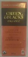 60% Cacao Ginger Dark Chocolate