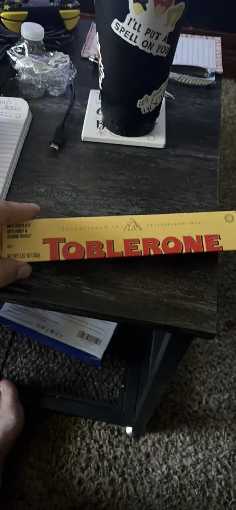 Milk Chocolate with Honey & Almond Nougat