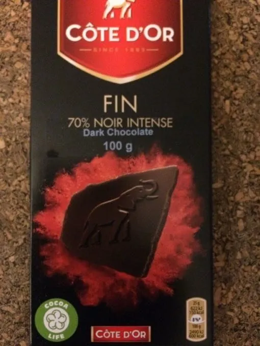 Barre De Chocolat (70% Cacao)