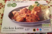 Chicken Korma with Spiced Basmati Rice
