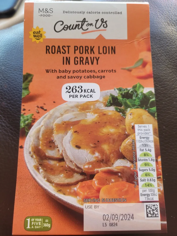Count un Us Roast Pork Loin in Gravy