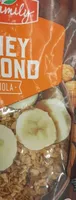 Honey almond granola