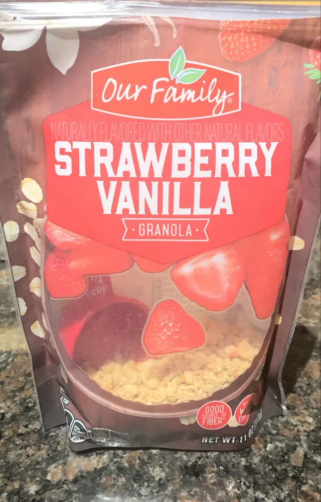 Strawberry Vanilla Granola